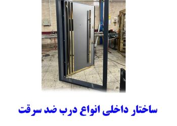 ساختار داخلی انواع درب ضد سرقت