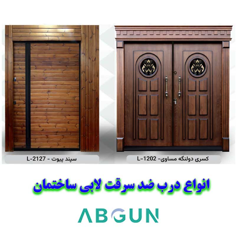 انواع درب ضد سرقت لابی