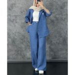 کت و شلوار زنانه شانتون تابستانه